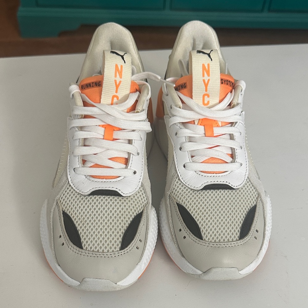 Puma Orange Cream Sneakers